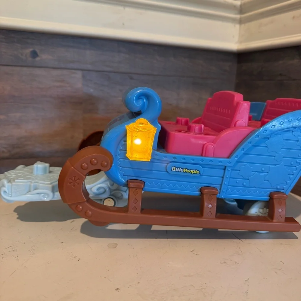 Disney Frozen Kristoff's Sleigh Fisher Price Little People - Picture 7 of 7